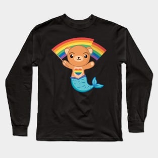 Merbear Pride Long Sleeve T-Shirt